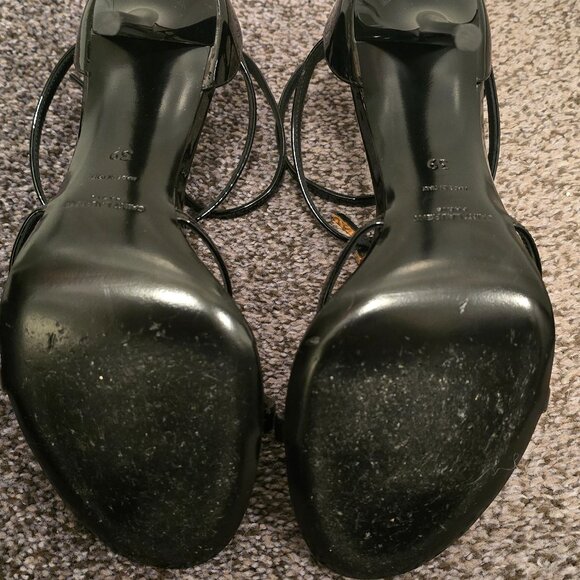 Worn Once Authentic YSL Cassandra Saint Laurent 100 Heels size 39 - Picture 3 of 9